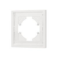 Рамка пластиковая FRM-TENDO-SFPL-1-WH (Arlight, -)