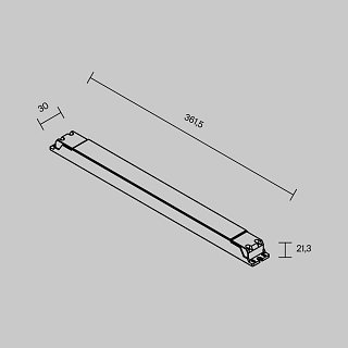 Источник напряжения 24В Dali DT6 60Вт IP 20