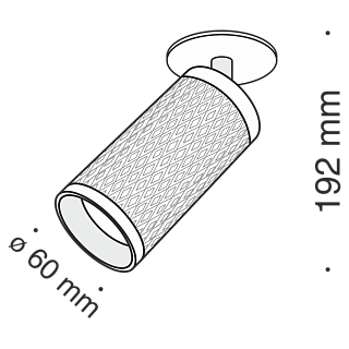 Потолочный светильник Focus Design 1x50Вт GU10