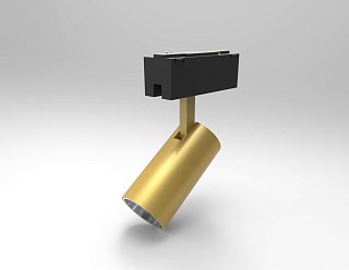 Светильник трековый для низковольтного трека SY золото, SY-601201-GD-10-36-WW