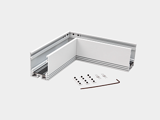 Угловой коннектор потолочный для серии SY , Белый , SY-601901-CN-WH