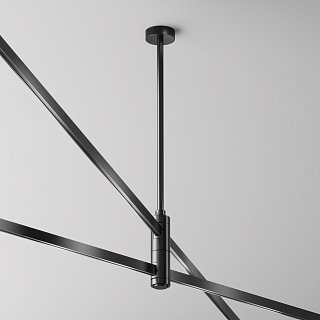 Крепление потолочное Medium двойное 300мм Flarity черный