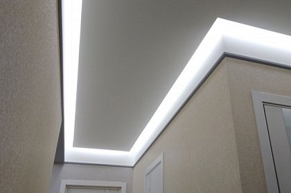 Подсветка потолка