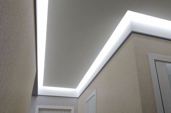 Подсветка потолка