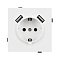Механизм розетки с USB зарядкой SCT-TENDO-MUAA-PL-WH (230V, 16A) (Arlight, Белый)