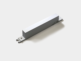 Блок питания накладной на трек, системы SLIM белый DRV-SLIM-150-WH, 48В, 150W,  DRV-SLIM-150-WH