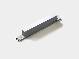 Блок питания накладной на трек, системы SLIM белый DRV-SLIM-150-WH, 48В, 150W,  DRV-SLIM-150-WH