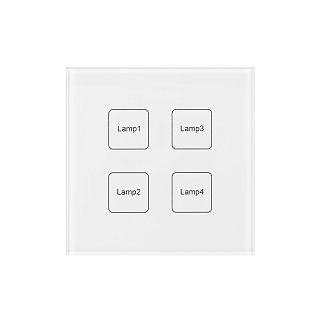 INTELLIGENT ARLIGHT Сенсорная панель DALI-901-11-ADDR-DIM-DT6-IN White (BUS) (IARL, IP20 Пластик, 3 года)