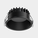 Светильник светодиодный диммируемый потолочный встраиваемый , серия WL-BQ, Черный, 9Вт, IP44, Нейтральный белый (4000К), BQ009109-BL-NW