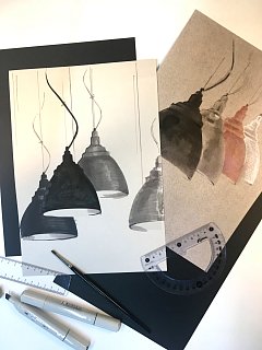 Подвесной светильник Bellevue E27х1 60Вт