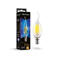 Светодиодная лампа Crystal Candle wind 6W 3000K E14 340°