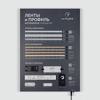 Стенд Ленты и Профиль ARL-COMBO-03-830х600mm (230V) (Arlight, -)