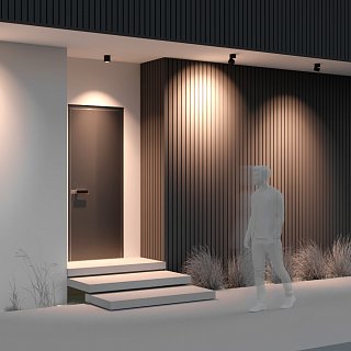 Потолочный светильник Spin 3000К 12Вт IP 54