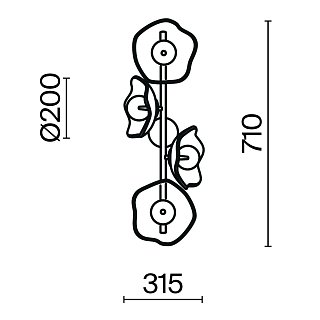 Настенный светильник (бра) Miracle G9х4