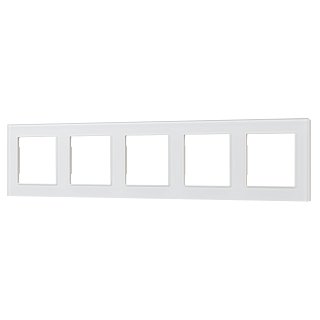 Рамка стеклянная FRM-GLARE-GS-5-WH (Arlight, -)