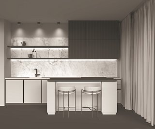 Потолочный светильник Alfa LED 3000K 1x15Вт 60°