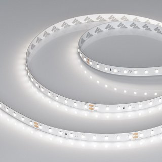 Светодиодная лента RT-A90-10mm 24V White6000 (4.8 W/m, IP20, 2835, 5m) (Arlight, высок.эфф.200 лм/Вт)