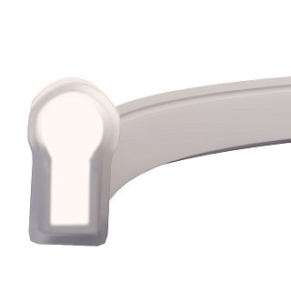 Гибкий неон 25x13 220В 8Вт/м 4000K IP65 50м