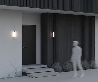 Настенный светильник (бра) Rounge 3000К 12Вт IP 54