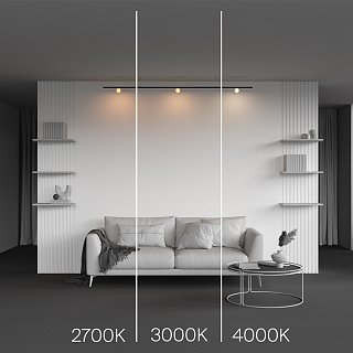 Трековый светильник Luna  Levity 4000К 3Вт 200°