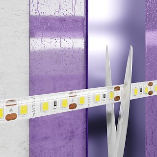 Светодиодная лента 12В 2835 9,6Вт/м 6000K 5м IP65