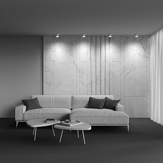 Потолочный светильник Polar GX53 1x12Вт