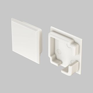 Комплект заглушек (для профиля 16×16) 10 шт., ALM009EC