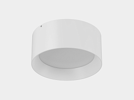 Светильник светодиодный потолочный накладной , серия BQ, Белый, 20Вт, IP20, Теплый белый (3000К), BQ-SF20-WH-WW