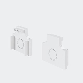 Заглушки для встраиваемого низкопрофильного шинопровода Exility 2шт.