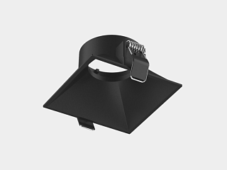 Корпус светильника потолочный встраиваемый, COMBO-34-BL, Черный, IP20, COMBO-34-BL