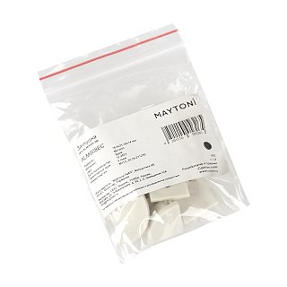 Комплект заглушек (для профиля 16×16) 10 шт., ALM008EC