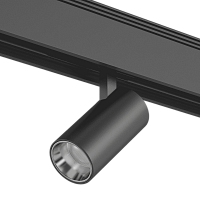 Светильник для низковольтного трека SY, черный, 3000K, SY-DIM-601201-BL-10-36-WW
