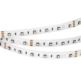 Светодиодная лента MINI-60-24V RGB 10mm (3535, 5m, LUX) (Arlight, 14.4 Вт/м, IP20)