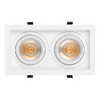 Светильник MS-VORTEX-BUILT-S250x140-2x30W Day4000 (WH-WH, 30 deg, 230V) (Arlight, IP20 Металл, 5 лет)