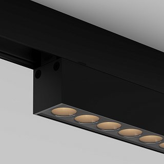 Уличный трековый светильник Points Exility IP 4000К 24Вт 36° черный