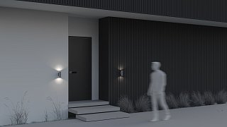 Настенный светильник (бра) Bowery GU10х2 50Вт IP 54