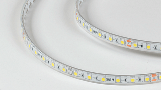 Светодиодная лента 5050, 60 LED/м, 14,4 Вт/м, 24В , IP68, Цвет: Холодный белый, SWG560-24-14.4-W-68-M