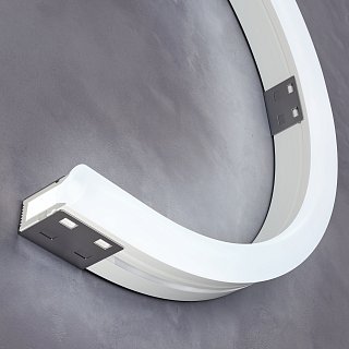 Гибкий неон 1708 24В 9,6Вт/м 6000K IP67 5м