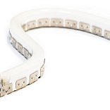 Профиль алюминиевый накладной гибкий ELF, 1000х10х10мм