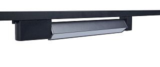 Трековый светильник линейный 10Вт черный 3000К 382мм однофазный TL-L382-BL-10-WW