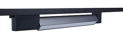 Трековый светильник линейный 10Вт черный 3000К 382мм однофазный TL-L382-BL-10-WW