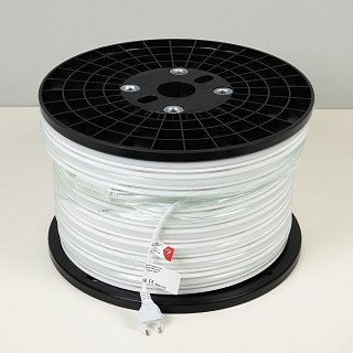 Лента герметичная WAVE-SIDE-A120-12x25mm 230V Green (12 W/m, IP67, 50m, wire x2) (Arlight, Грибовидная форма)
