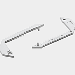 Заглушки для профиля DesignLed, STEP3819B-ECS