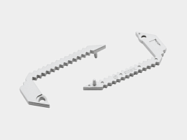 Заглушки для профиля DesignLed, STEP3819B-ECS