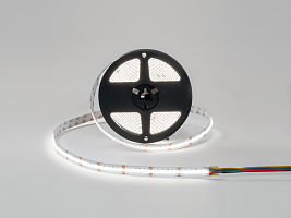 Светодиодная лента 4 в 1 COB, 840 LED/м, 18 Вт/м, 24В , IP20, Цвет: RGBNW, SWG-COB840-24-18-RGBNW