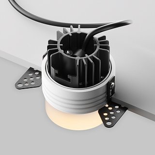 Встраиваемый светильник Nude 3000K 12Вт 180° IP 20