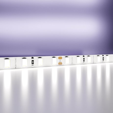 Светодиодная лента 24В 2835 9,6Вт/м 6000K 5м IP20 5мм