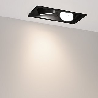 Светильник MS-VORTEX-BUILT-S250x140-2x30W Day4000 (BK-BK, 50 deg, 230V) (Arlight, IP20 Металл, 5 лет)