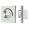 Панель SMART-P98-DIM-G-IN White (230V, 1.5A, 0/1-10V, Rotary, 2.4G) (Arlight, Стекло)