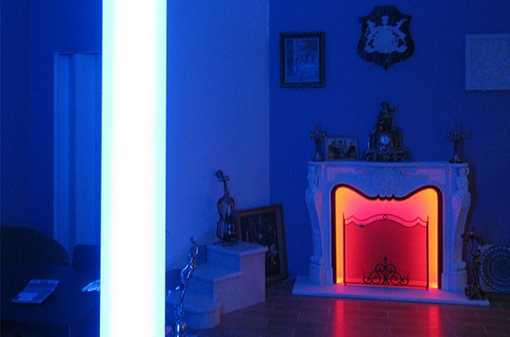 Светодиодная RGB лента в подсветке интерьера